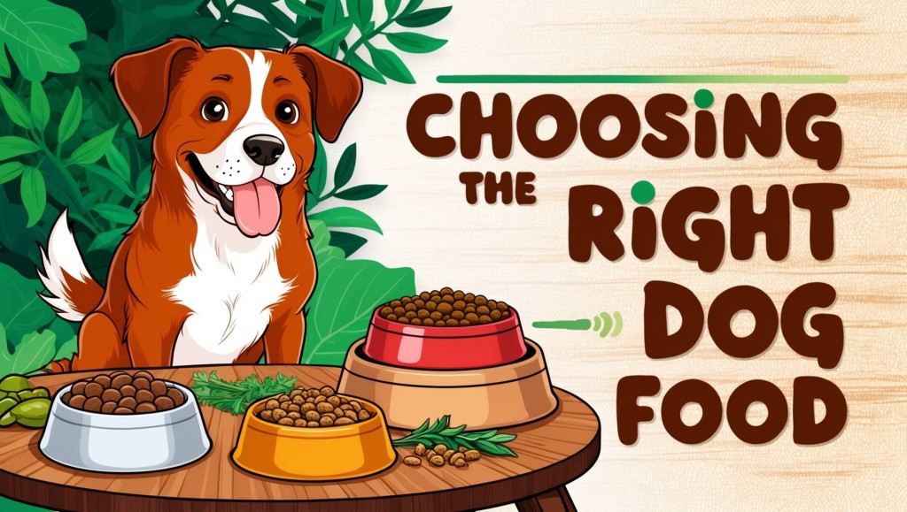 Choosing the right dog food - tips for selecting nutritious options for your dog.