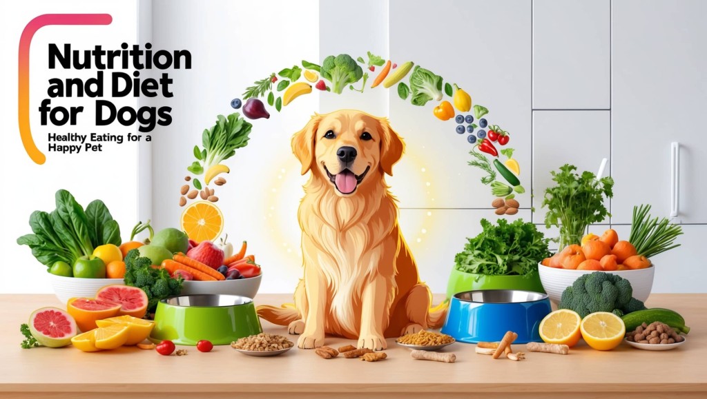 Nutrition and diet for dogs - essential guidelines for a balanced, healthy dog diet.