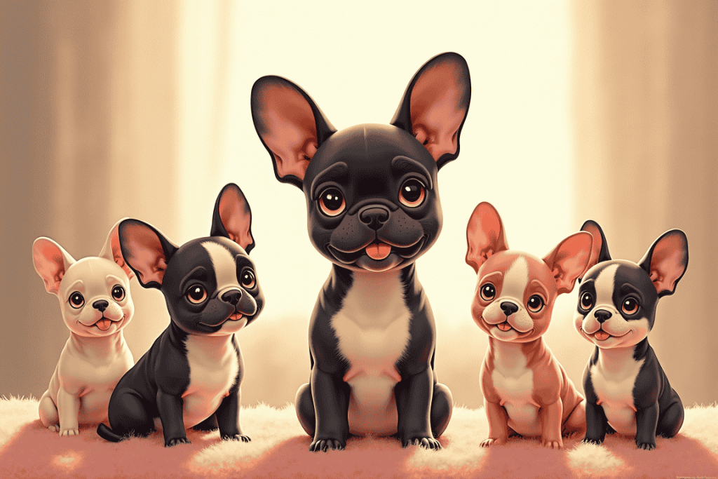 how many puppies can french bulldogs have