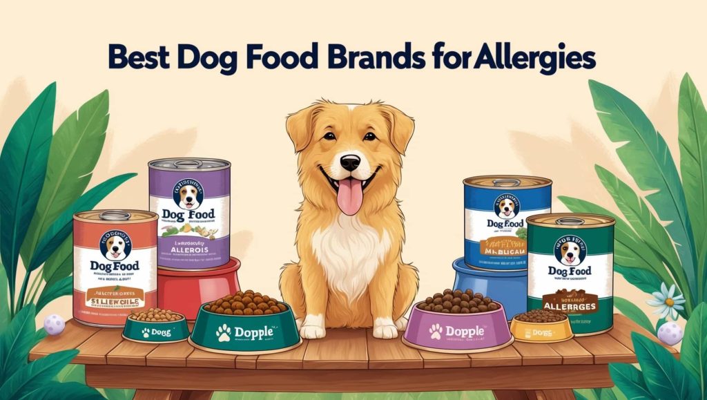 Best dog food for allergies, formulated for sensitive and allergic dogs.