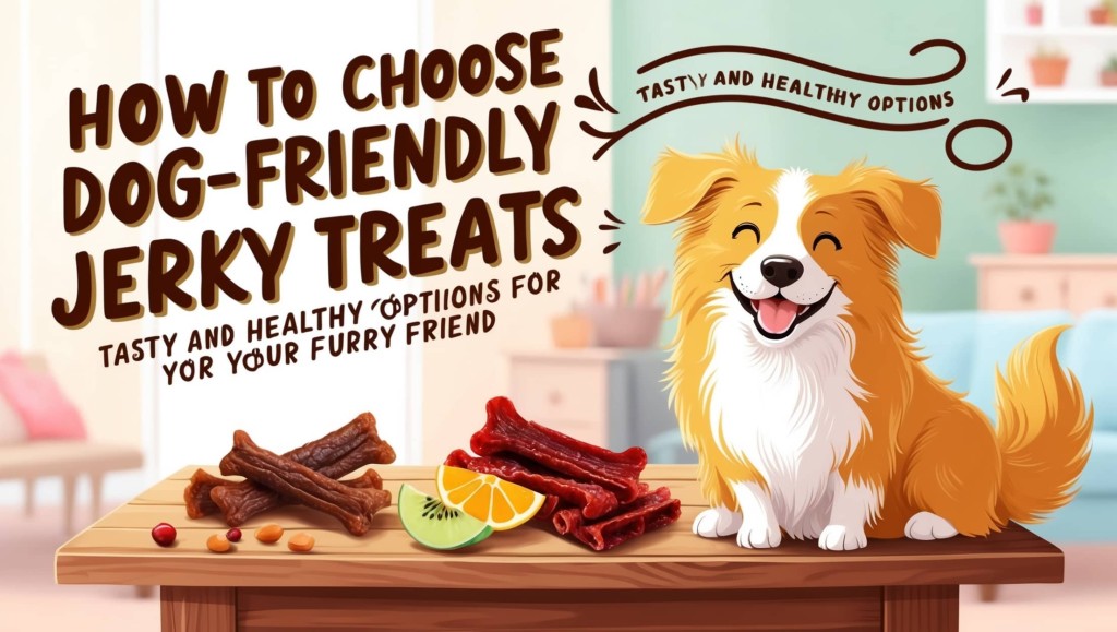 How to choose dog-friendly jerky treats - selecting safe and healthy jerky for dogs.