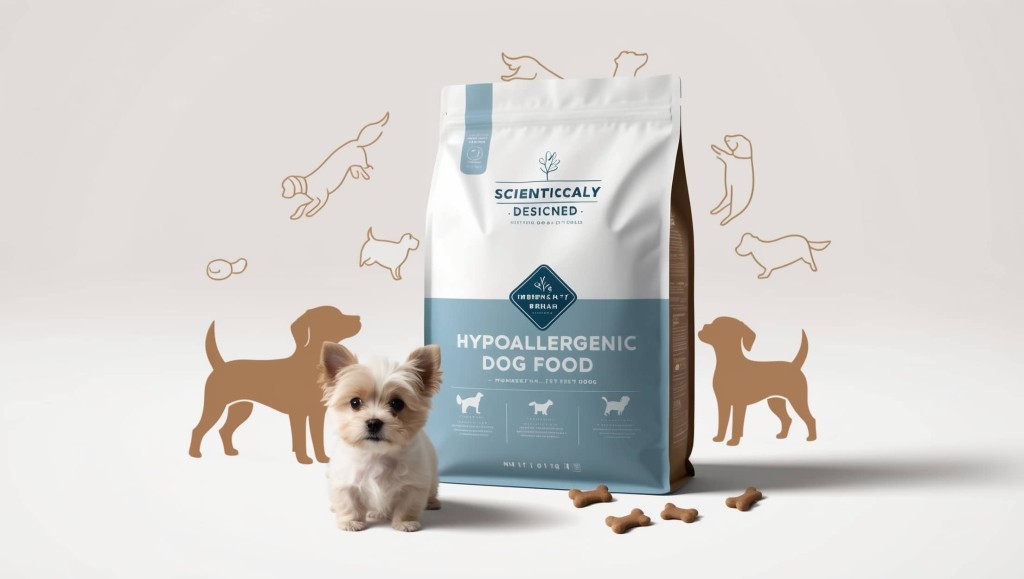 What is hypoallergenic dog food and how it helps dogs with allergies.